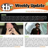 tb-two Weekly Update E-mail Template