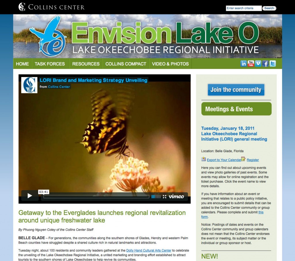 Lake Okeechobee Regional Initiative